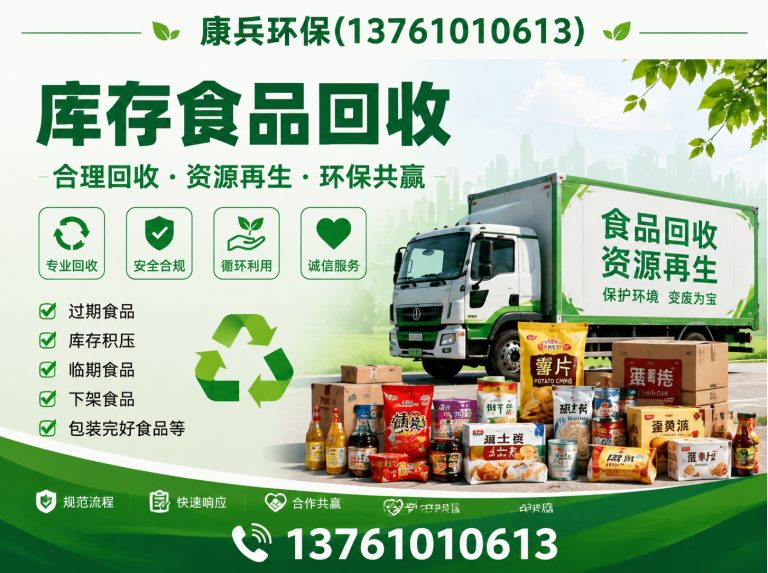 浦东新区过期食品回收展示图